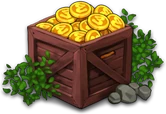 Ящик с монетами
